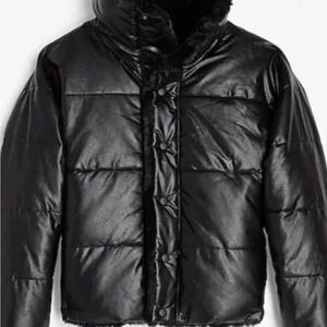 REVERSIBLE Black Puffer LIKE NEW